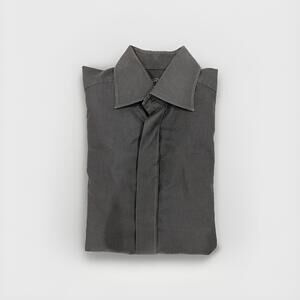 VTG ETON MENS BLACK DRESS SHIRT 16.5/42 100% COTTON GREAT CONDITION!